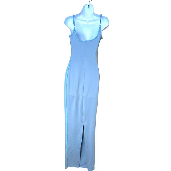Superdown Baby Blue Sporty Maxi Dress XS Tank Bodycon Bloquette Ruby $88 NEW - Picture 5 of 8